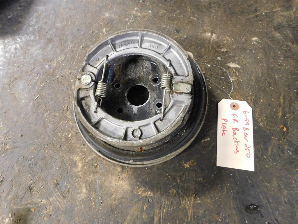1999 Yamaha Bear Tracker 250 2WD Right Front Brake Backing Plate