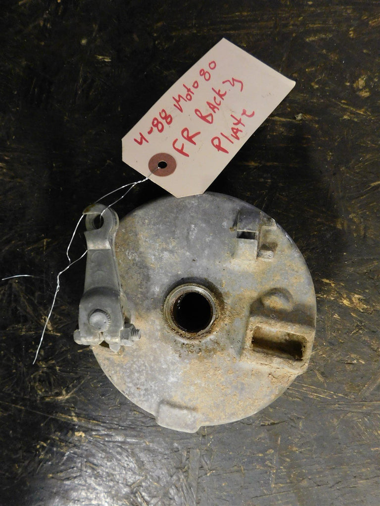 1988 Yamaha Moto4 80 Right Front Brake Backing Plate