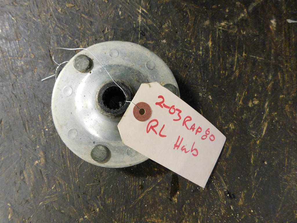 2003 Yamaha Raptor 80 2WD Left Rear Hub