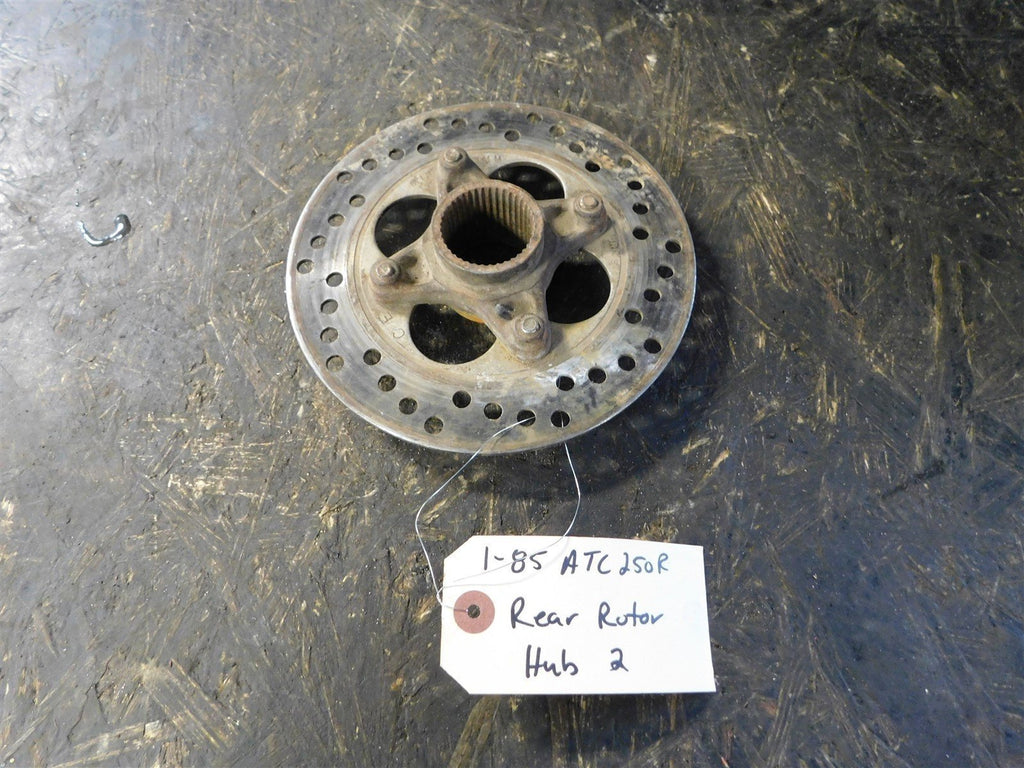1986 Honda ATC 250r Rear Rotor Hub #2