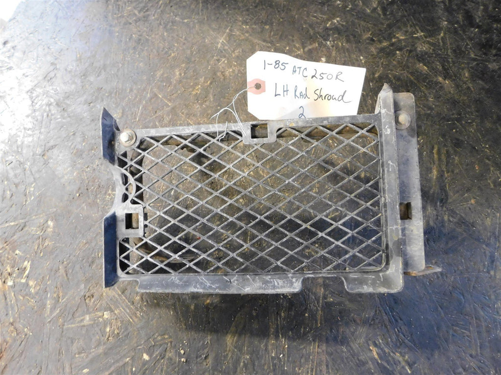 1986 Honda ATC 250r Left Radiator Shroud Bracket #2
