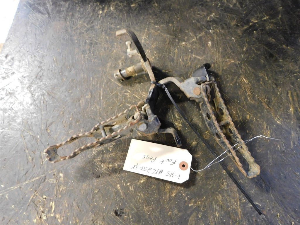 1985 Honda ATC 250sx Foot Pegs