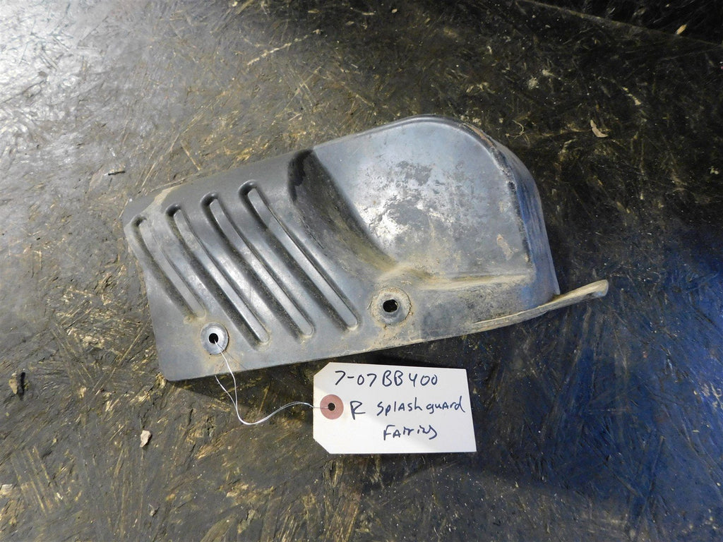 2007 Yamaha Big Bear 400 IRS Right Front Splash Guard