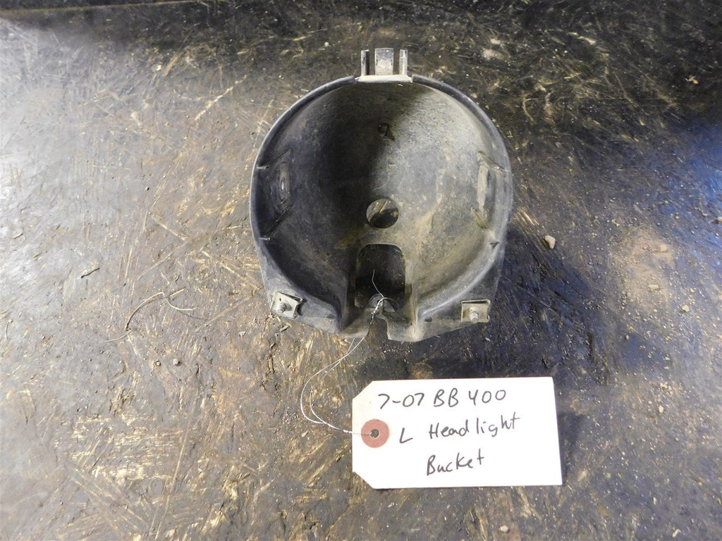 2007 Yamaha Big Bear 400 IRS Left Headlight Bucket