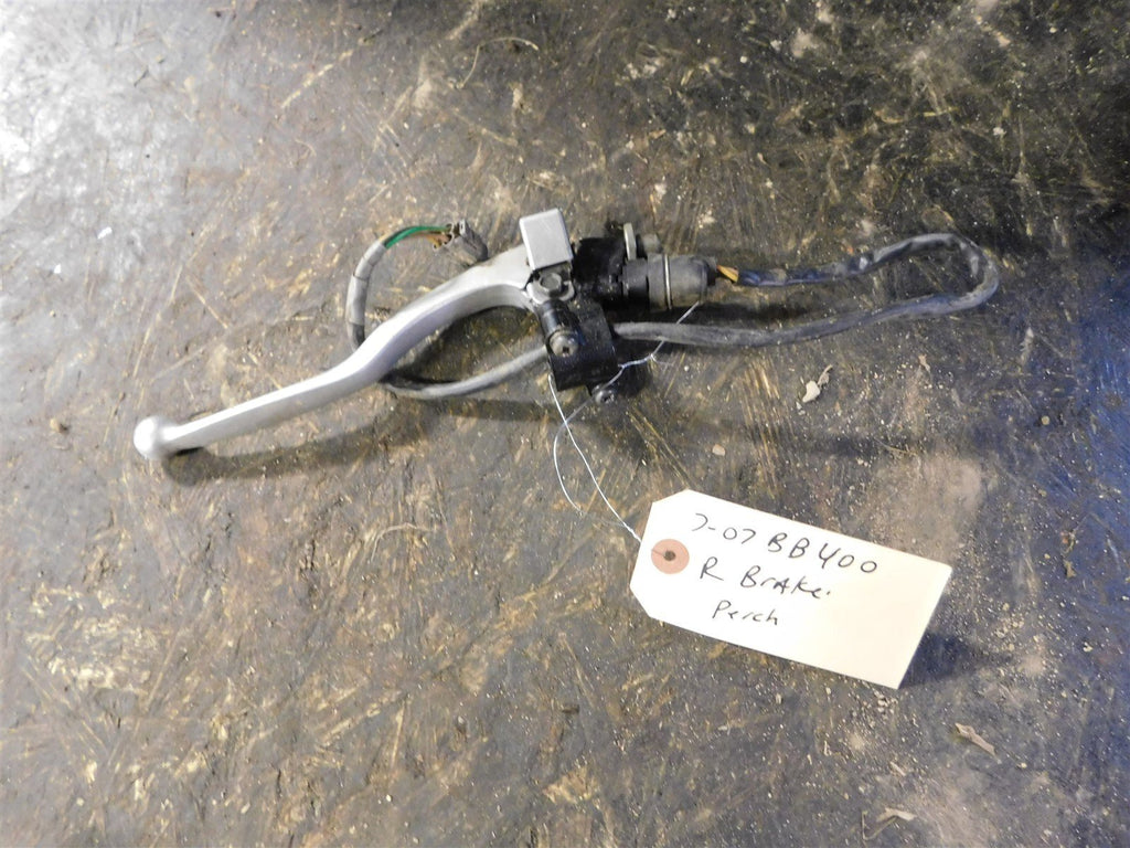 2007 Yamaha Big Bear 400 IRS Rear Hand Brake Perch