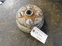 1995 Yamaha Moto 4 350 Right Front Wheel Hub / Brake Drum