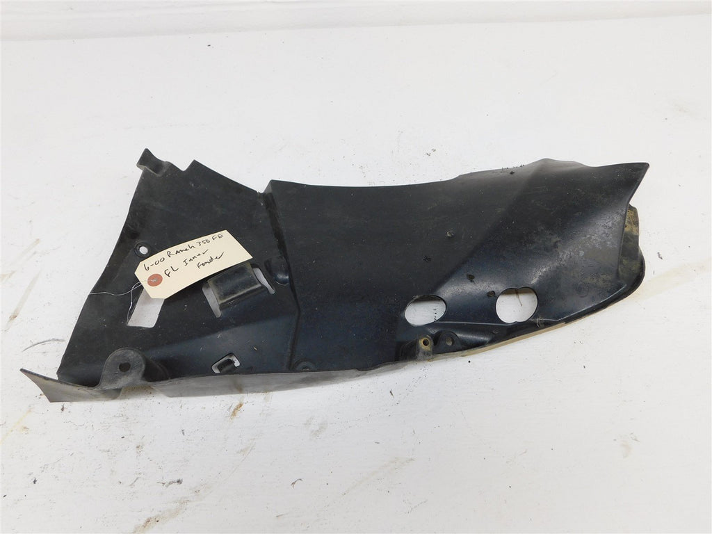 2006 Honda Rancher 350FE Left Front Inner Fender Splash Guard Plastic