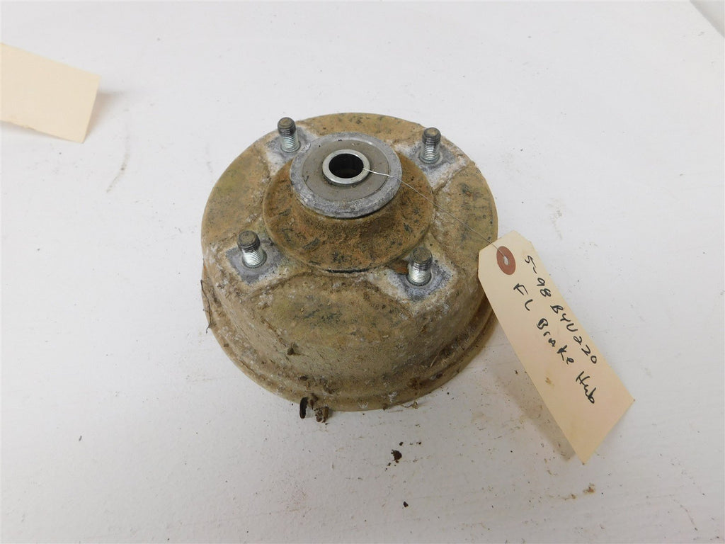 1998 Kawasaki Bayou 220 Left Front Wheel Hub / Brake Drum