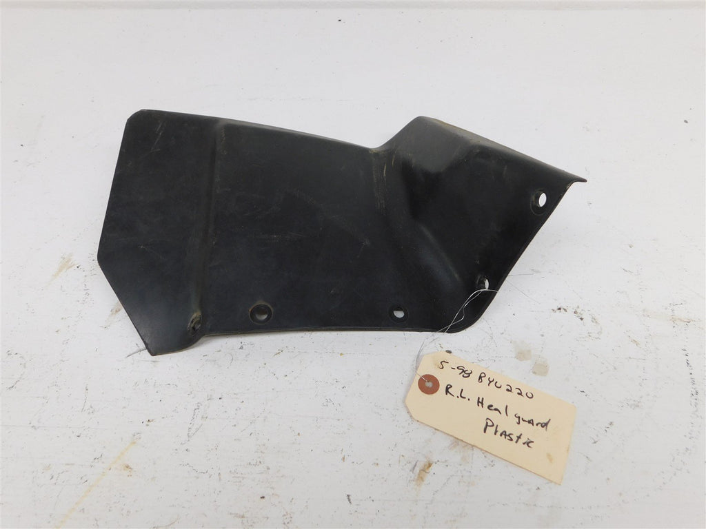 1998 Kawasaki Bayou 220 Left Heel Guard Plastic