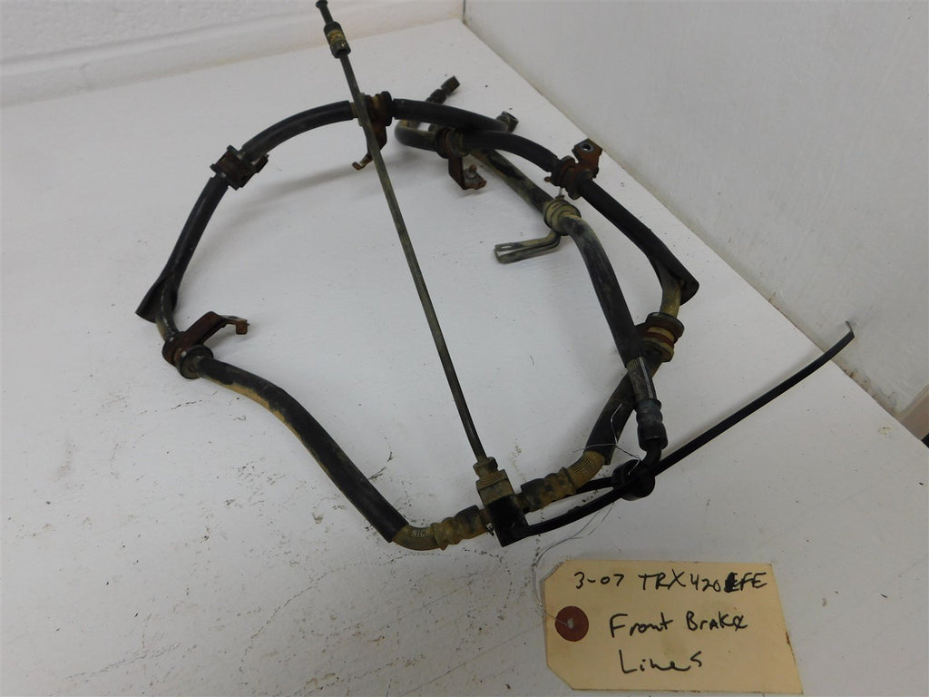2007 Honda TRX 420 FE Rancher Front Brake Lines