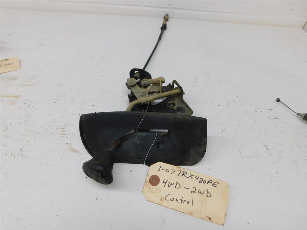 2007 Honda TRX 420 FE Rancher 4WD Shifter Assembly