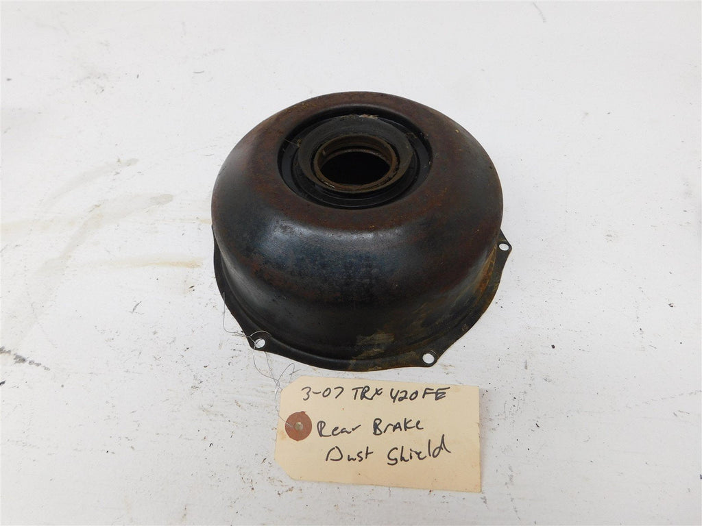 2007 Honda TRX 420 FE Rancher Rear Brake Dust Cover