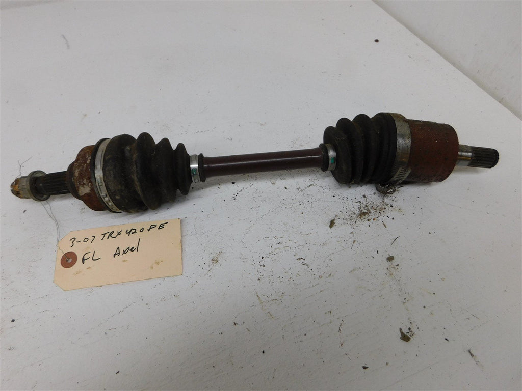 2007 Honda TRX 420 FE Rancher Left Front Axle