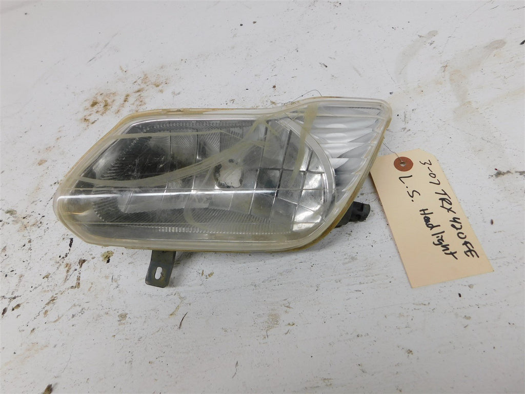 2007 Honda TRX 420 FE Rancher Left Headlight