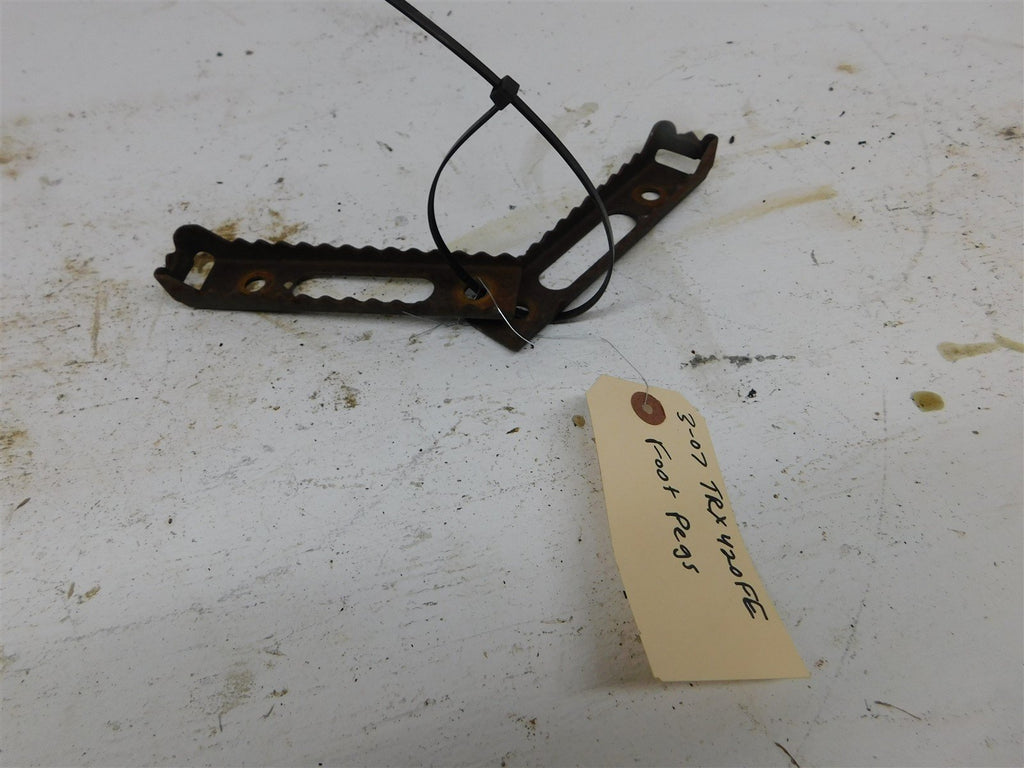 2007 Honda TRX 420 FE Rancher Foot Pegs