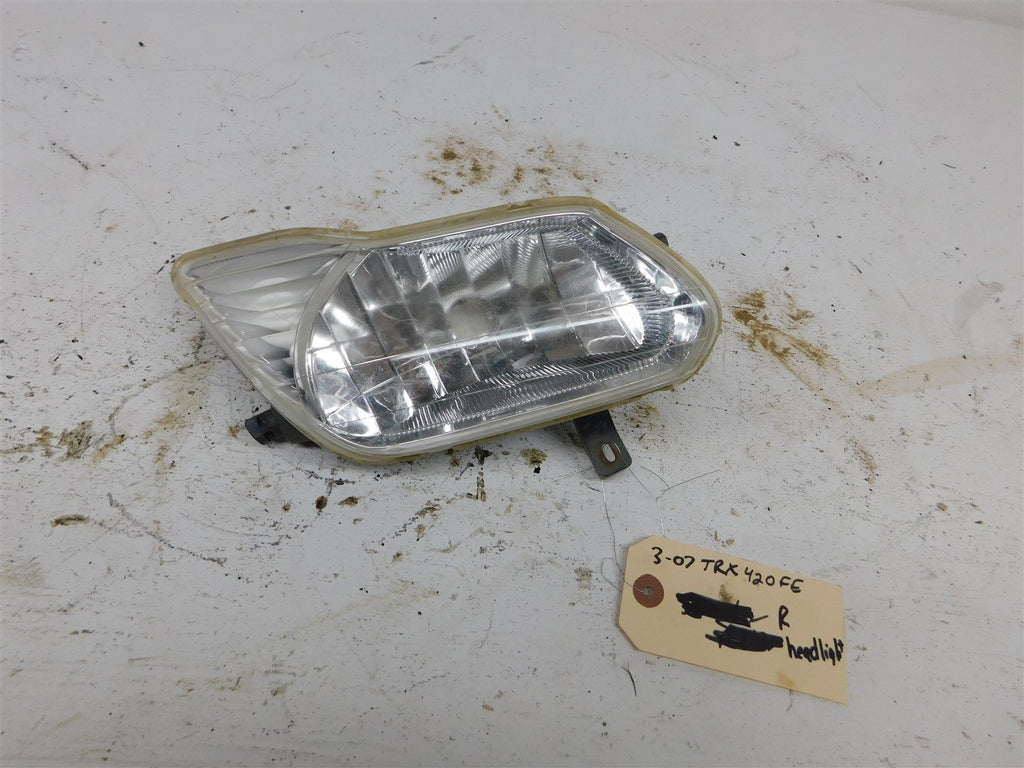 2007 Honda TRX 420 FE Rancher Right Headlight