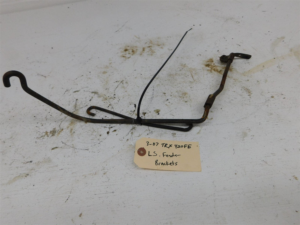 2007 Honda TRX 420 FE Rancher Left Fender Brackets