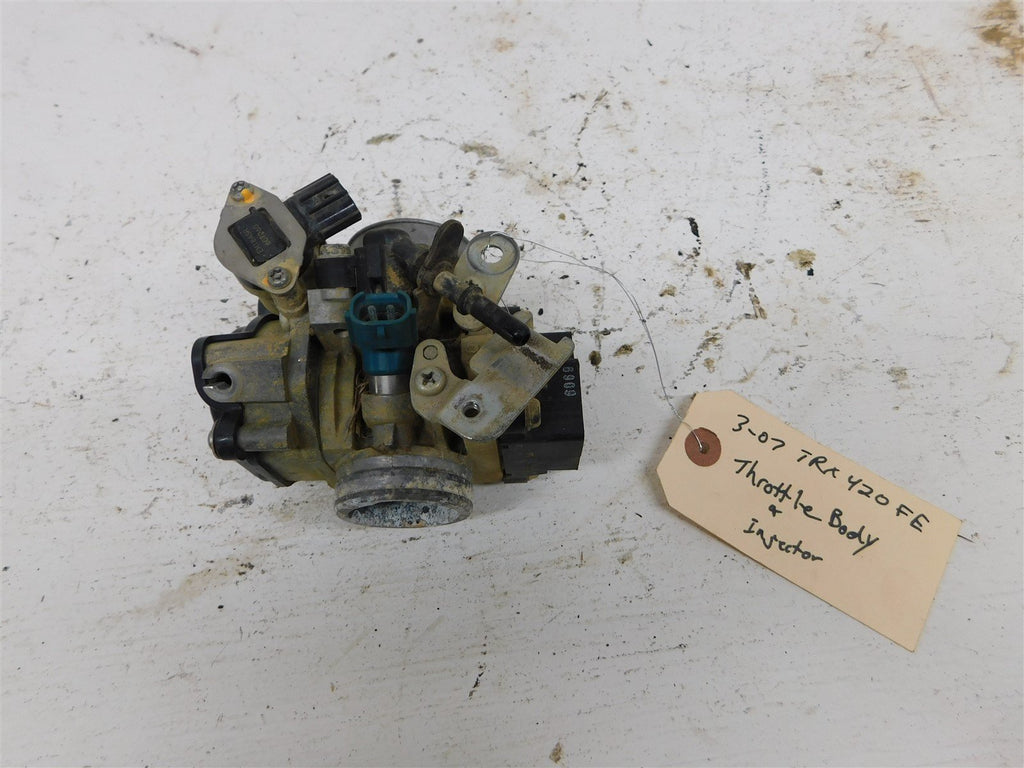 2007 Honda TRX 420 FE Rancher Throttle Body    CORE