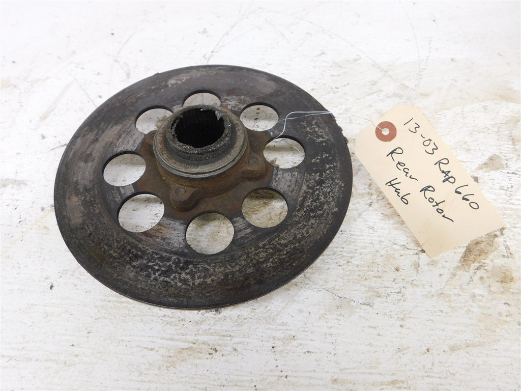 2003 Yamaha Raptor 660 Rear Brake Rotor Hub