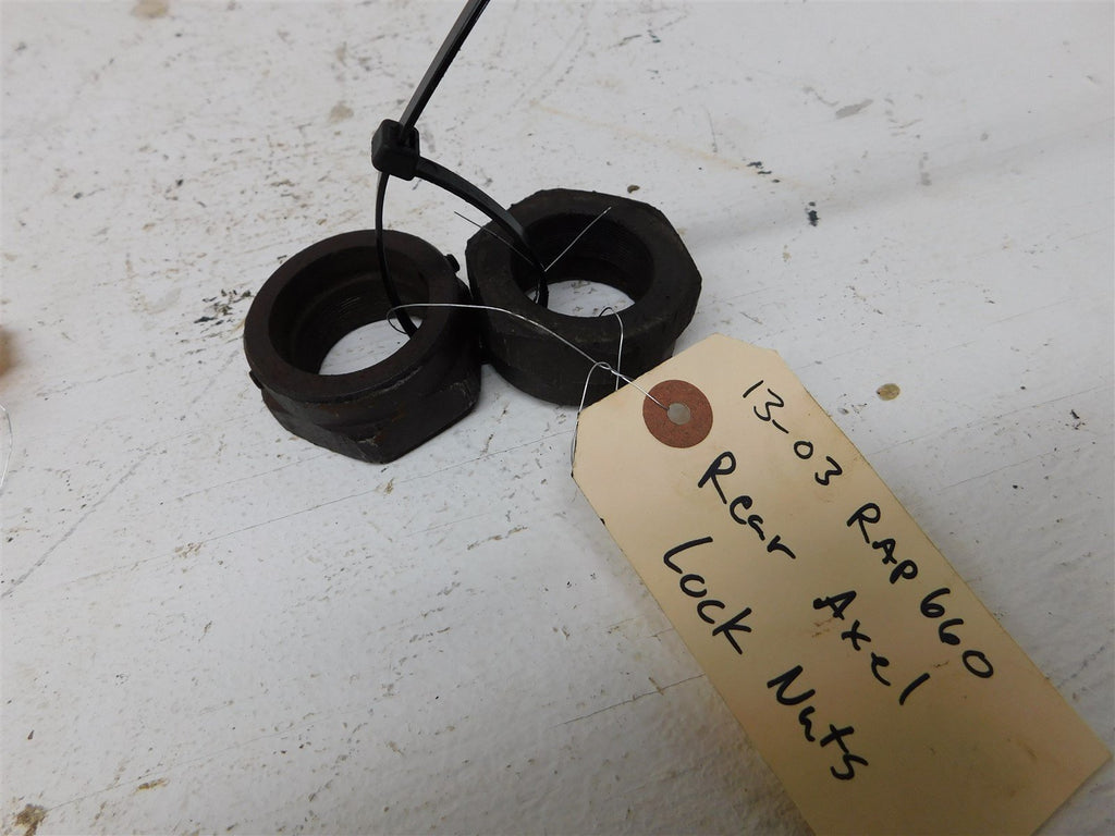 2003 Yamaha Raptor 660 Rear Axle Jam Nuts