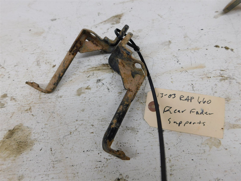 2003 Yamaha Raptor 660 Rear Fender Brackets