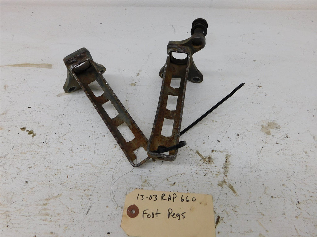 2003 Yamaha Raptor 660 Foot Pegs