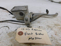 2003 Yamaha Raptor 660  Front Brake Master Cylinder