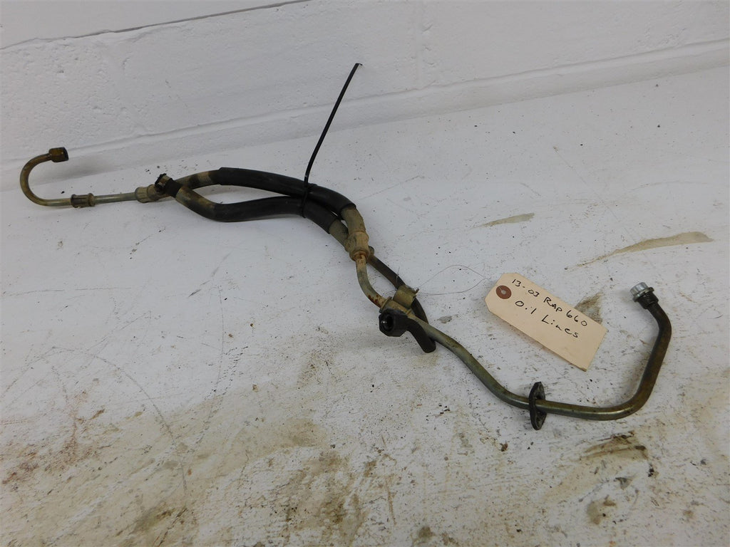2003 Yamaha Raptor 660 Oil Lines