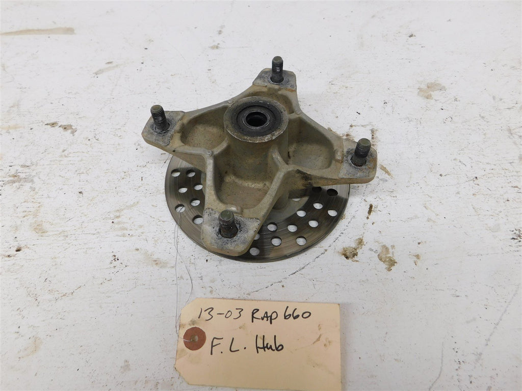 2003 Yamaha Raptor 660 Left Front Wheel Hub