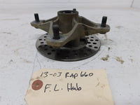 2003 Yamaha Raptor 660 Left Front Wheel Hub