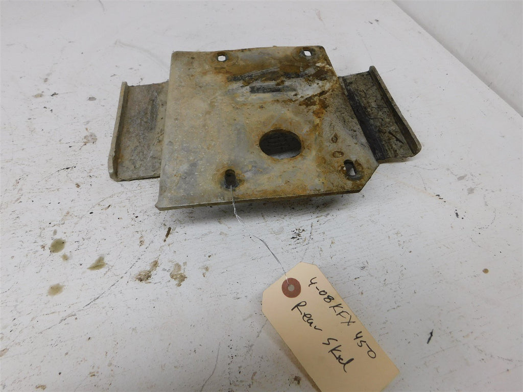 2008 Kawasaki KFX 450 Rear Skid Plate