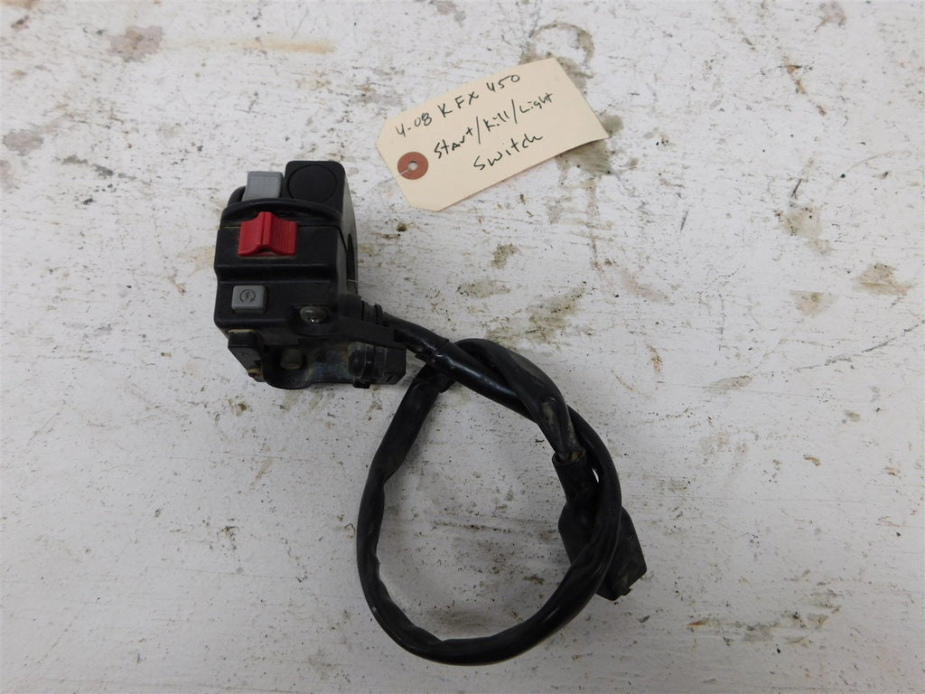 2008 Kawasaki KFX 450 On / Off Start Headlight Switch