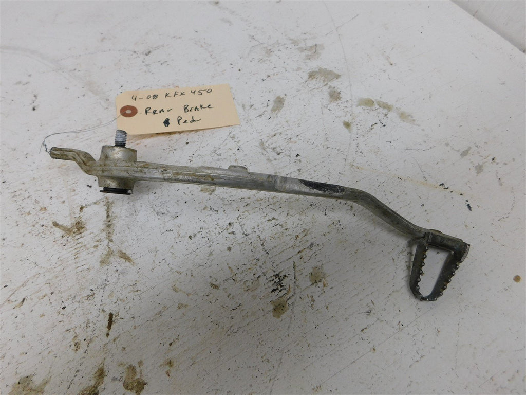 2008 Kawasaki KFX 450 Rear Brake Pedal