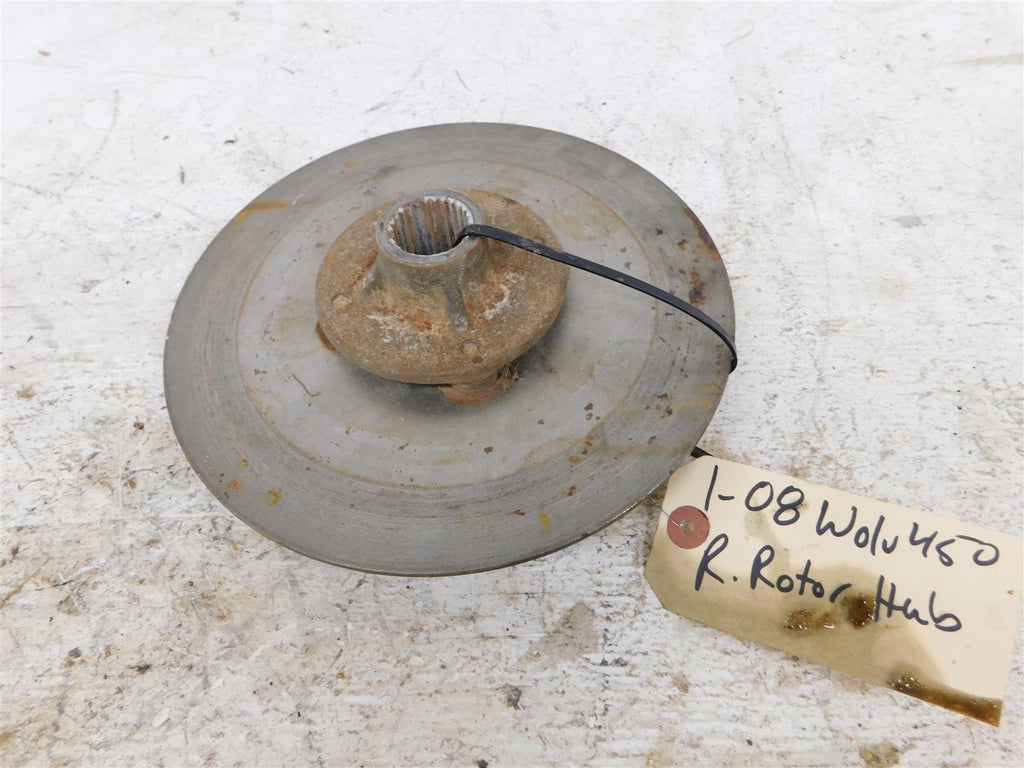 2008 Yamaha Wolverine 450 Rear Brake Rotor Hub