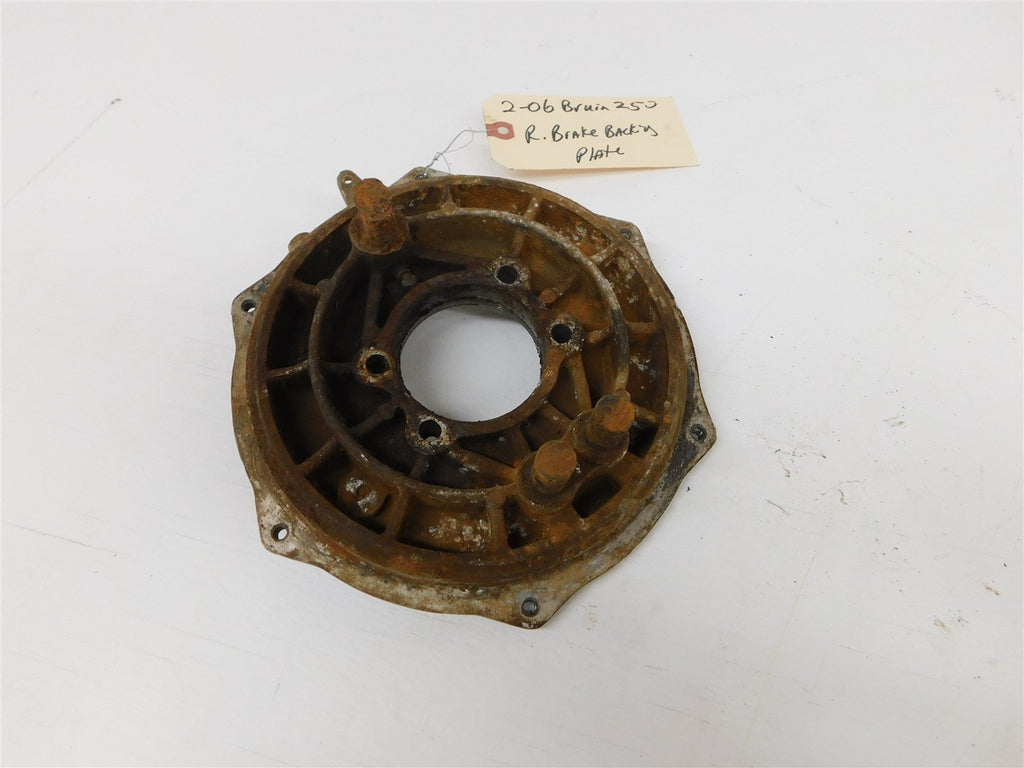 2006 Yamaha Bruin 250 Rear Brake Backing Plate   CORE