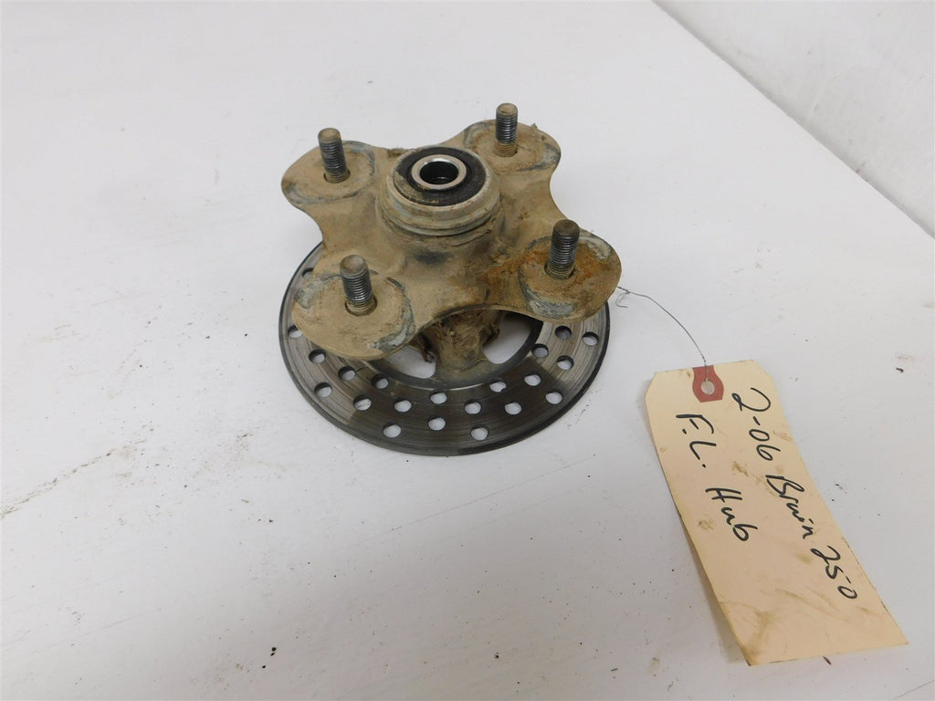 2006 Yamaha Bruin 250 Left Front Wheel Hub