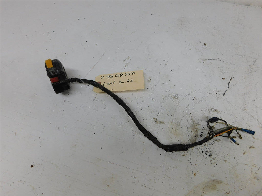 1990 Suzuki Quadracer 250R Headlight Switch On/Off
