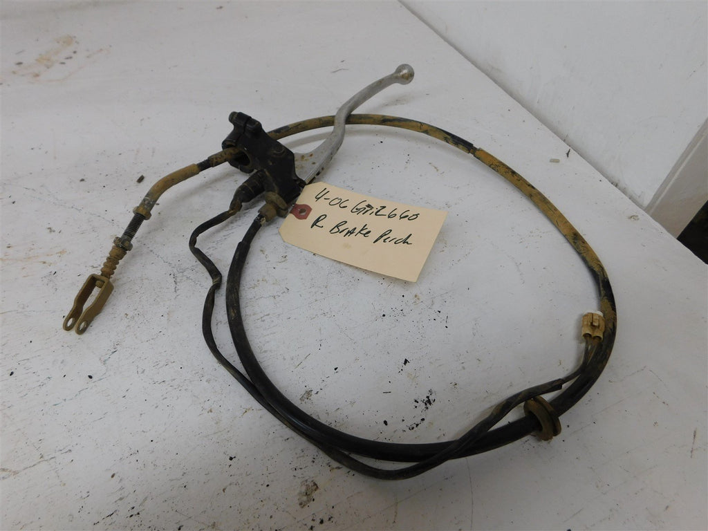 2006 Yamaha Grizzly 660  Rear Brake Perch & Cable