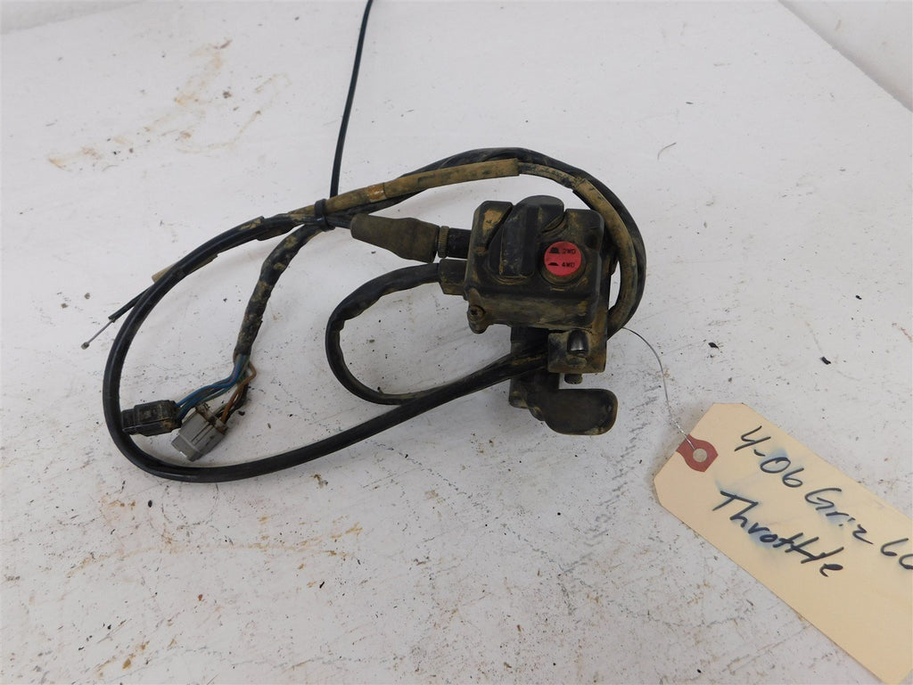 2006 Yamaha Grizzly 660 Throttle & 4 WD Switch