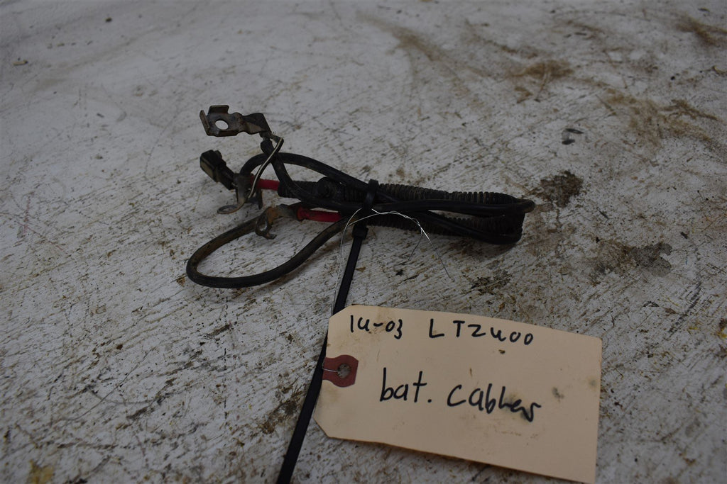 2003 Suzuki LTZ 400 Battery Cables