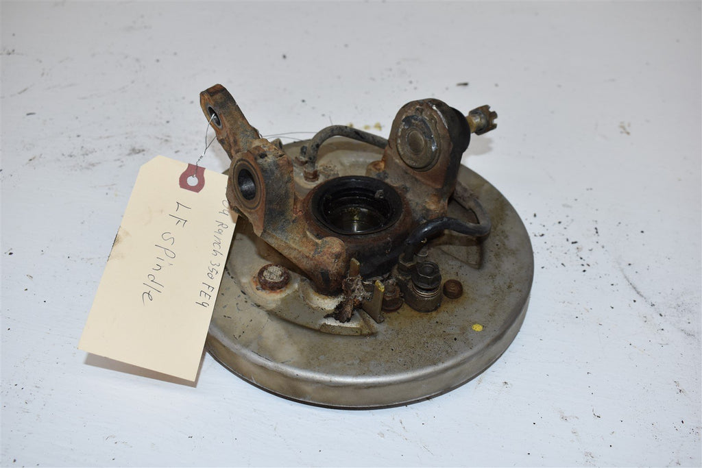 2004 Honda Rancher 350 FE Left Front Spindle Brake Backing Plate