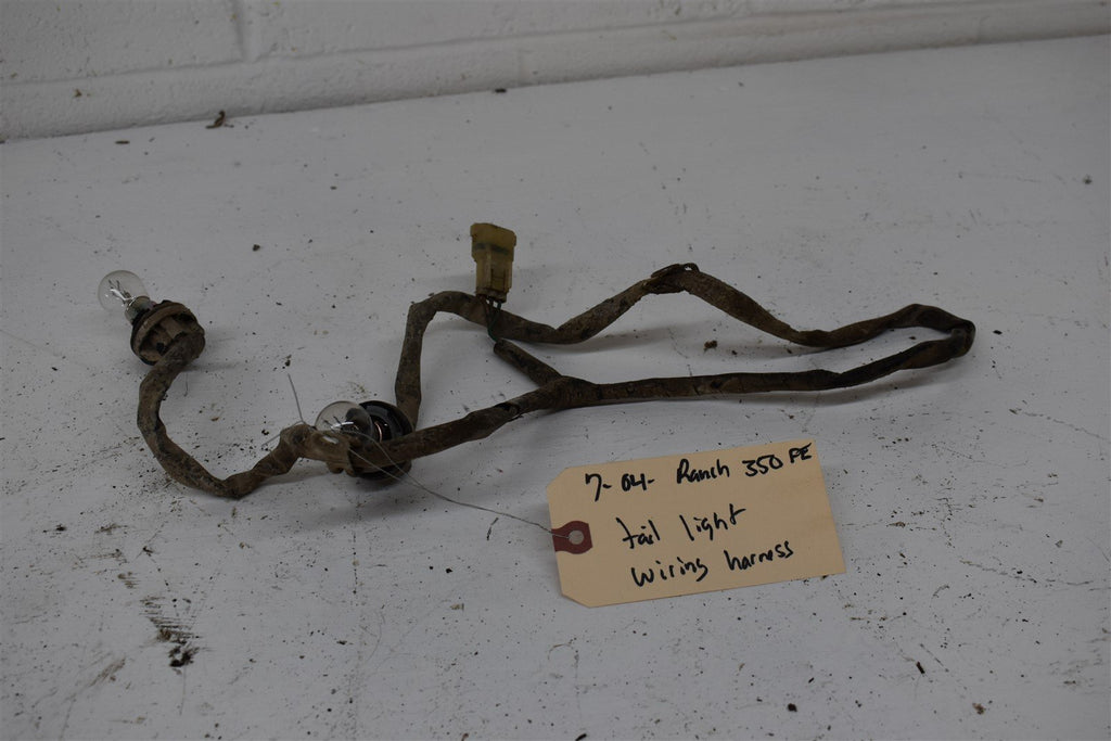 2004 Honda Rancher 350 FE Tail Light Taillight Wiring Harness