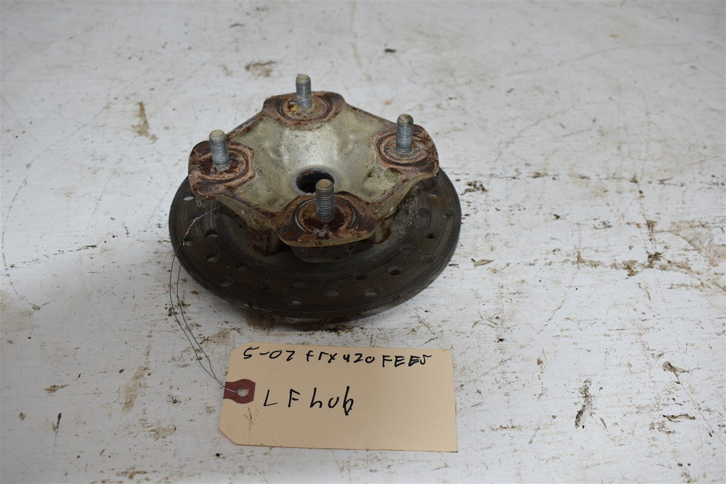 2007 Honda TRX 420FE ES Left Front Wheel Hub