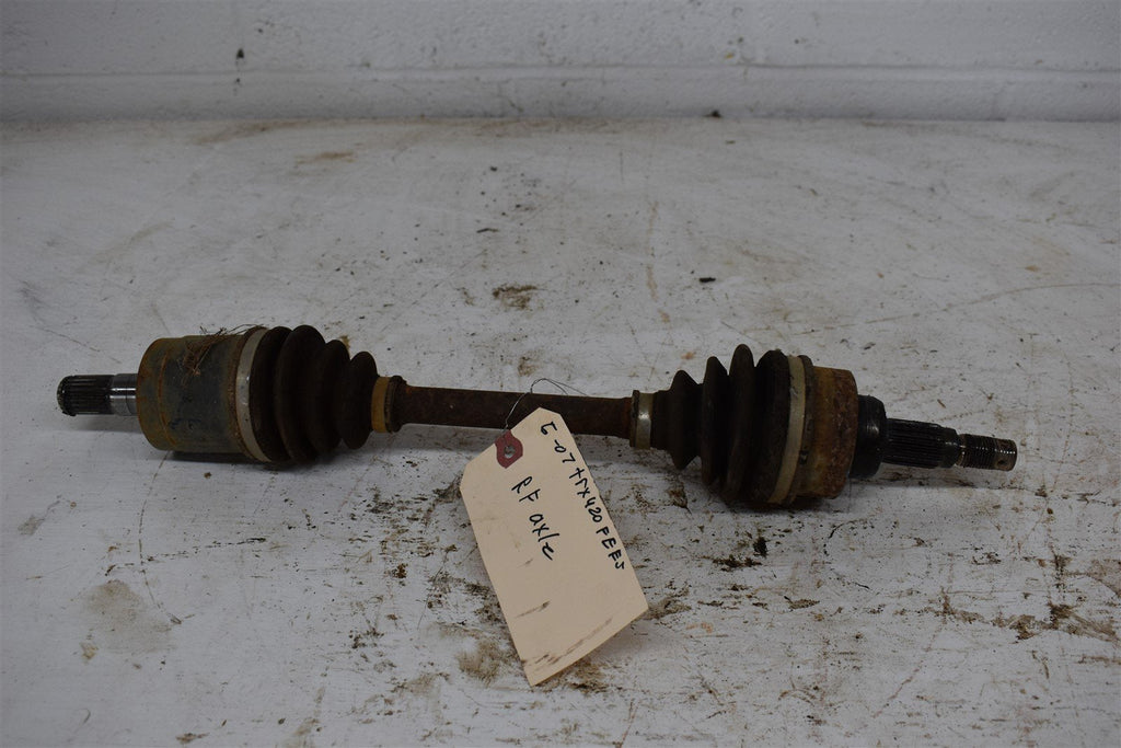 2007 Honda TRX 420FE ES Right Front Axle
