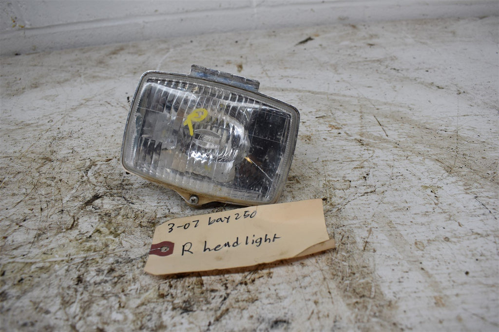 2007 Kawasaki Bayou 250 Right Headlight
