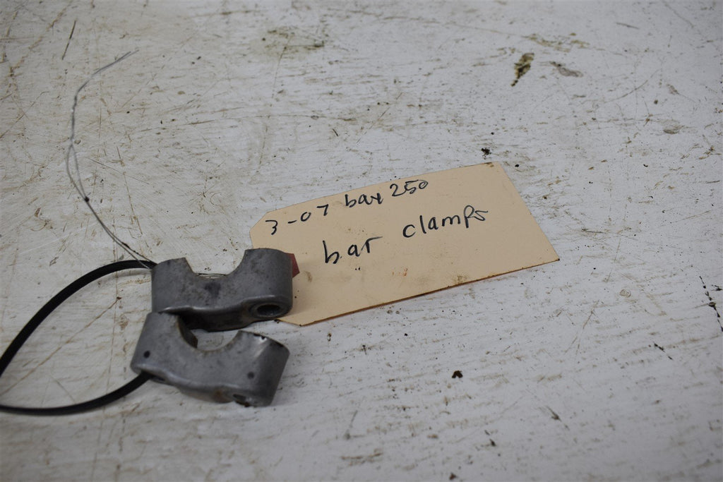 2007 Kawasaki Bayou 250 Bar Clamps