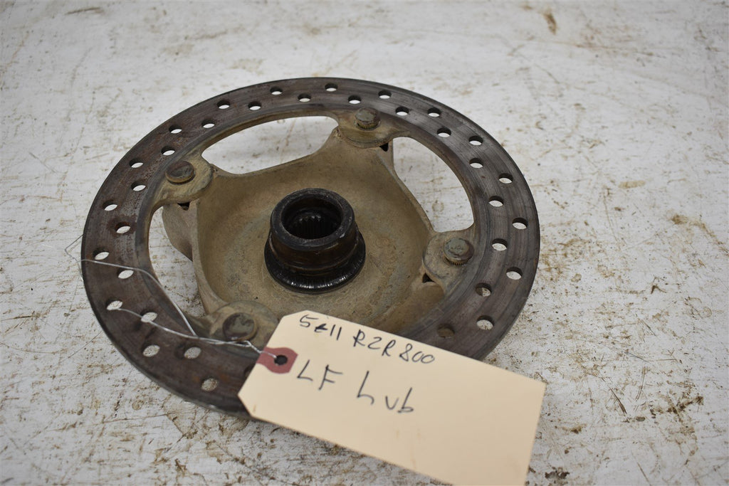 2011 Polaris Razor RZR 800S Left Front Wheel Hub