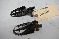 2007 Honda CRF 250 Foot Pegs 50616-MEN-670