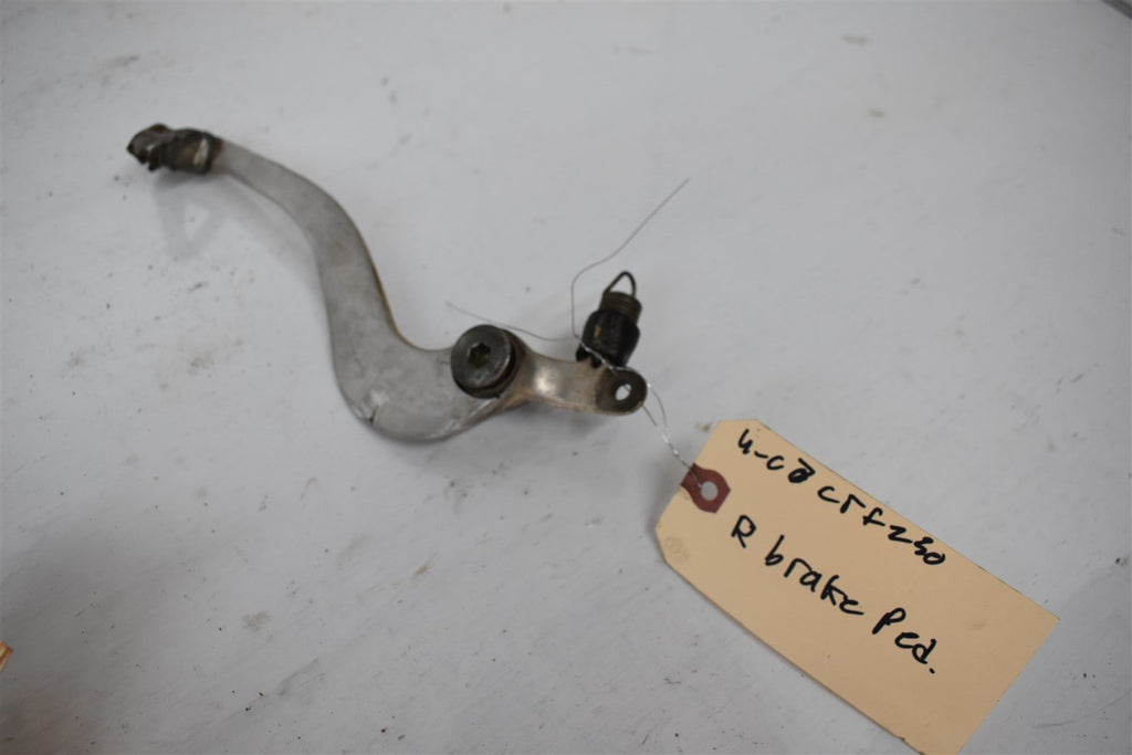 2007 Honda CRF 250 Rear Brake Pedal 46510-KRN-000