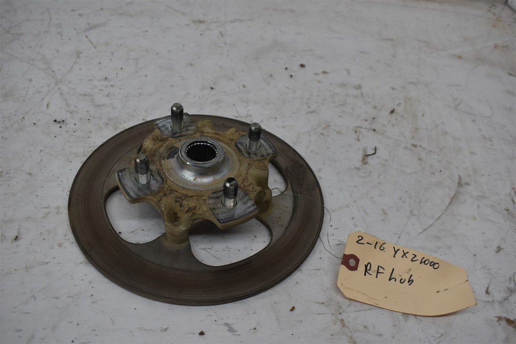 2016 Yamaha YXZ 1000R Right Front Wheel Hub 2HC-F5111-00-00